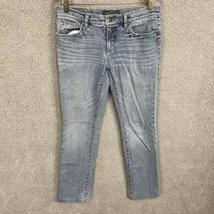 LRL Lauren Ralph Lauren Jeans Co. Women’s 6 Blue Straight Leg